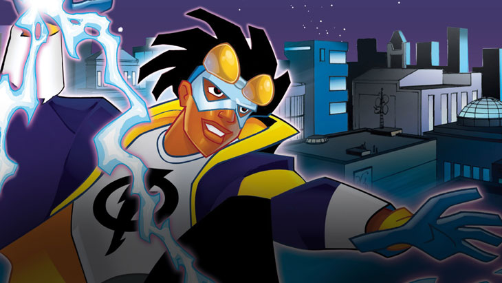 Static as he appears in Static Shock