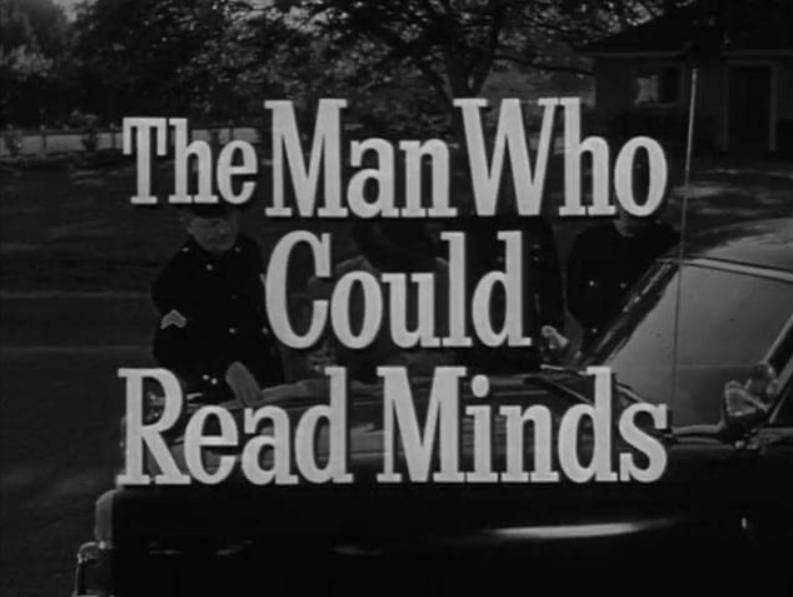 Title Card for the Adventures of Superman episode "The Man Who Could Read Minds"