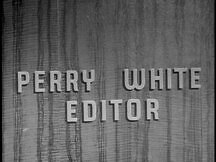 The door to Perry White's office