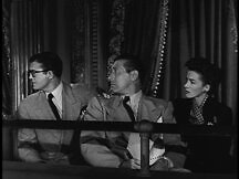 Clark, Jimmy, and Lois in the theatre once again
